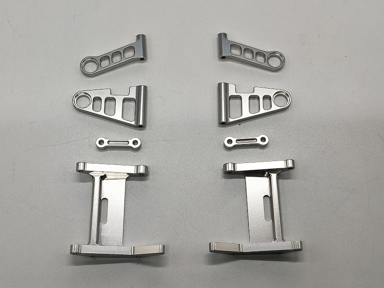 TAMIYA PORSCHE 959 CELICA GR.B aluminum front and rear control arms kit.