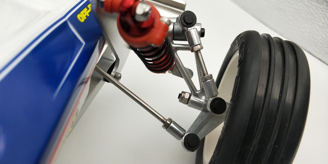 Kyosho SCORPION BEETLE Stainless steel Tie rod and steering linkage rod set. 