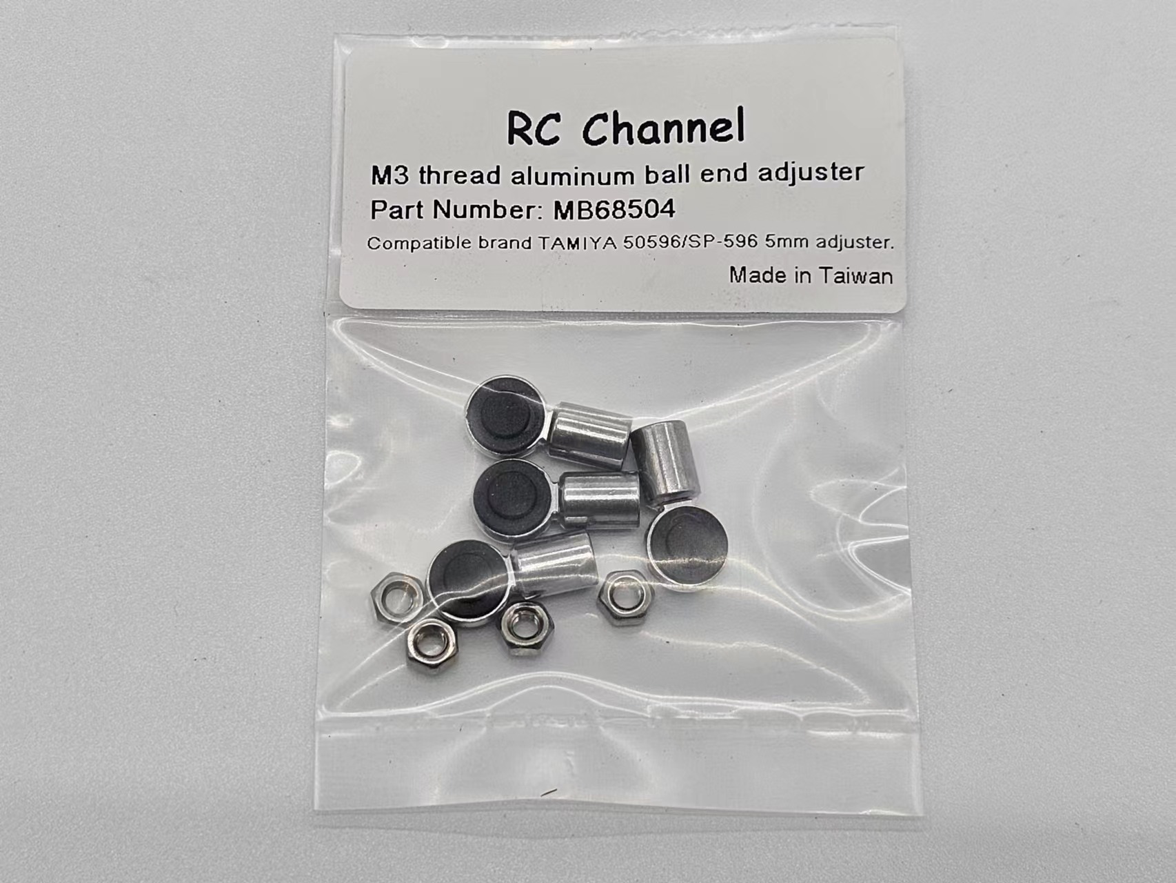 M3 thread aluminum ball end adjuster