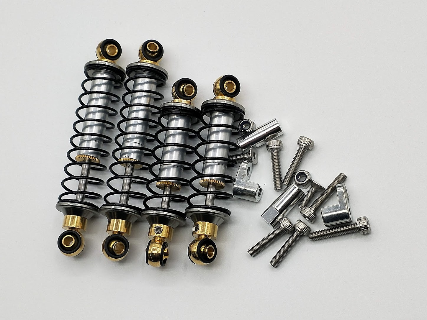 D1. TAMIYA Buggy Champ/Sand Scorcher shock set with spring.