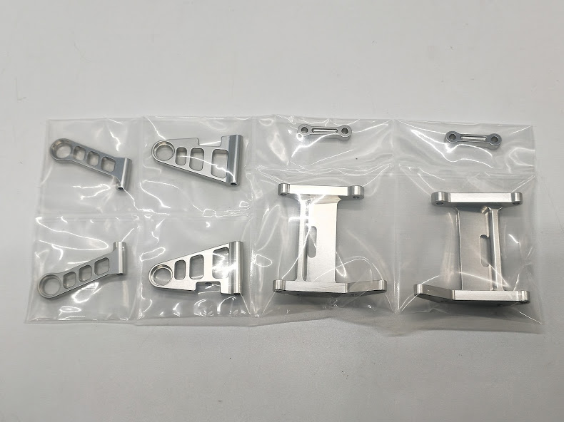 Control Arm & Damper Mount Set 8pcs Tamiya 1/12 RC Porsche 959 Toyota Celica for sale online