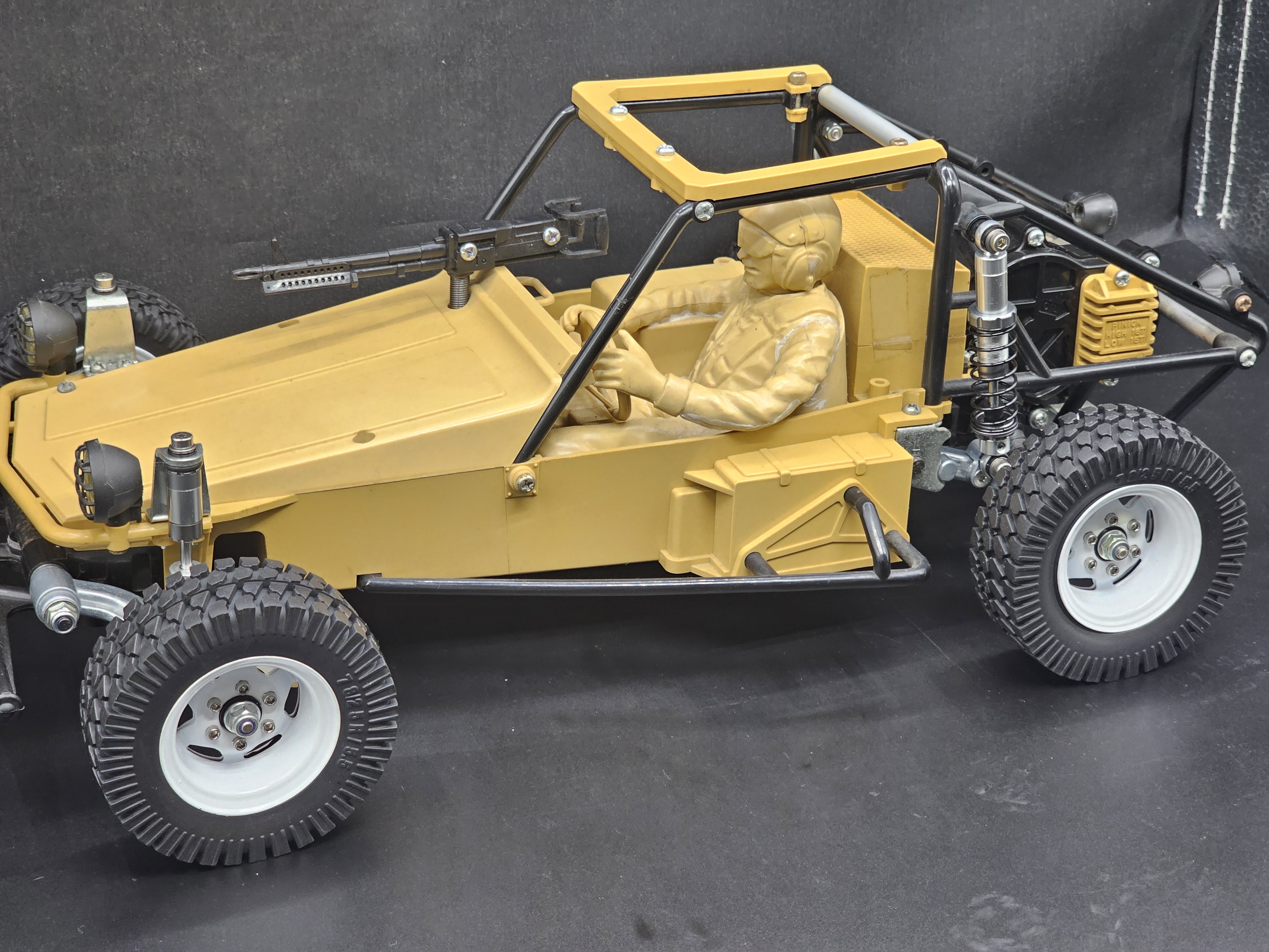 1.55" 76mm off road Tires with foam.